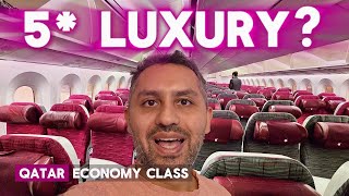 ECONOMY on Qatar Airways is it 5 star [upl. by Rebe]