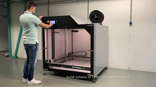 Builder Extreme 3000 PRO  Large Scale 3D Printing [upl. by Juni500]