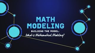 What is Math Modeling Video Series Part 1 What is Math Modeling [upl. by Ellemaj]