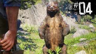 Red Dead Redemption 2  HUNTING THE LEGENDARY GRIZZLY BEAR  Part 4 [upl. by Tana352]