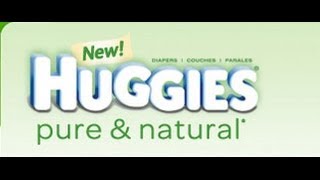 Review Huggies Pure and Natural Diapers [upl. by Canale]