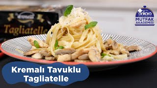 Kremalı Tavuklu Tagliatelle Nasıl Yapılır [upl. by Llerot136]