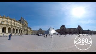 The Louvre Museum Guided Tour in 360° VR [upl. by Airemat]