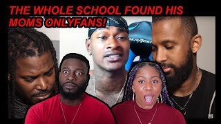 WHOLE SCHOOL finds Teenagers Moms ONLYFANS and Solluminati EXPOSED HIM  Aba amp Preach  REACTION [upl. by Margherita641]