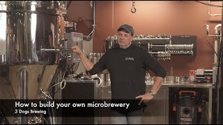 Steps for how to successfully start a microbrewery tap room 3 Dogs Brewing White Rock BC [upl. by Tnecniv]