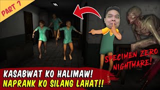 Kakampi Ko Halimaw Naprank ko Kasama Ko  Specimen Zero Part 7 [upl. by Ishmael]