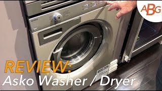 ASKO LAUNDRY REVIEW  W6424 and T754 [upl. by Naashom]