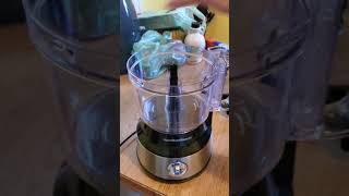 How I set up my new Hamilton Beach food processor [upl. by Thurber]