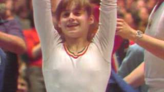 Nadia Comaneci  Floor Exercise  1976 American Cup [upl. by Hennahane116]