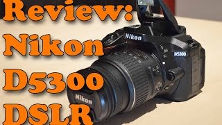 Review Nikon D5300 1855mm VR II Lens Kit [upl. by Loutitia]