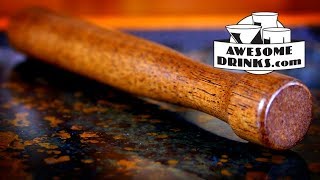 Using a Muddler  Muddling Cocktails  Essential Bar Tools  Lesson 06 [upl. by Anayaran]