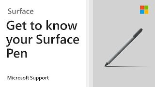 How to use the Surface Pen  Microsoft [upl. by Nagol]