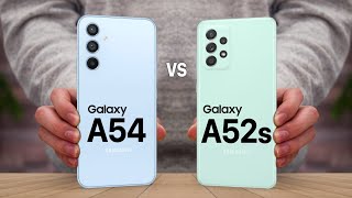 Samsung Galaxy A54 5G VS Galaxy A52s 5G [upl. by Boland]