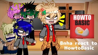 Bnhamha react to HowtoBasic  GCRV [upl. by Enaenaj761]