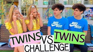 Twin vs Twin Challenge [upl. by Aeiram]