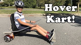 Hover Kart  A DIY Go Kart for HoverBoard [upl. by Salahcin]