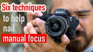 Six techniques to nail manual focus every time for photo and video [upl. by Garek]