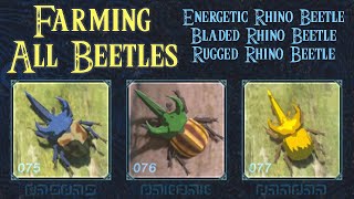 BotW Farm Beetles Easily  Energetic Rugged amp Bladed Rhino Beetles [upl. by Latouche353]