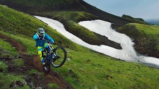 Freeride MTB Into the Dirt of Iceland [upl. by Markson]