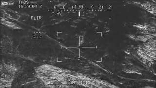 AH64 Apache Attack Helicopter Gun Camera Taliban Kill in Afghanistan [upl. by Aicenek]