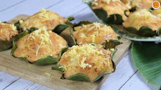 Easy Baked Bibingka Recipe  Mortar and Pastry [upl. by Hackett810]