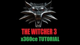 The witcher 3 x360ce TUTORIAL [upl. by Flannery187]