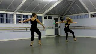 Contemporary dance  Example 1 [upl. by Obla]