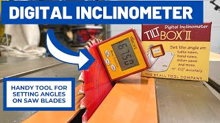 Perfect Miters Using a Digital Inclinometer aka Angle Gauge Digital Level  Woodworking Tip [upl. by Igiul]