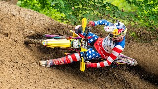 Travis Pastrana TwoStroke Motocross 2003 Suzuki RM125  Garage Build  Racer X Films [upl. by Earised738]