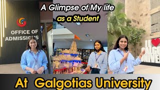 A glimpse of my life at Galgotias University🎓Galgotias Vlog [upl. by Cnahc]