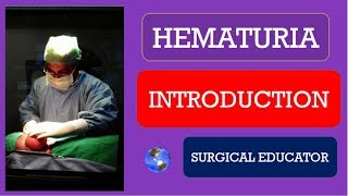 HEMATURIA  INTRODUCTION [upl. by Ssur]