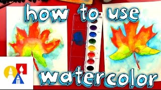 How To Paint With Watercolor for kids [upl. by Dana]