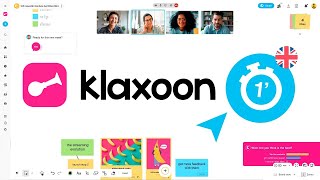 Discover Klaxoon in 1 minute [upl. by Murrah]