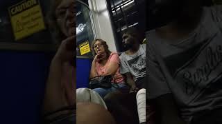 Crazy Aboriginal Starts Fights On Adelaide Bus quotIm A BlackThis Is My Landquot [upl. by Eenat600]