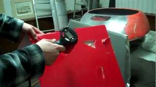 Oratex Aircraft Fabric Testing the Oratex6000 with a Hammer amp removing the dents [upl. by Dirk]