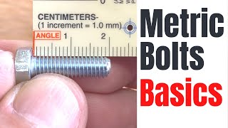 How Metric Bolts are Measured [upl. by Shrier]