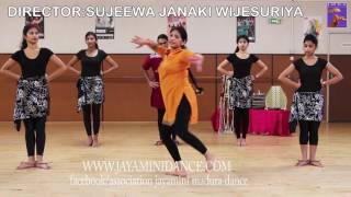 Sri Lankan Traditional Dance GODA SARABA 1 6 J M D AOfficial video by Sujeewa Janaki in paris [upl. by Eeral424]