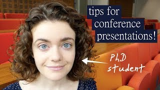 Tips for Conference Presenting [upl. by Ahseeyt399]