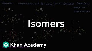 Isomers  Properties of carbon  Biology  Khan Academy [upl. by Hanshaw]