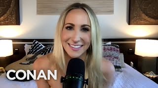 CONAN Nikki Glaser Full Interview  CONAN on TBS [upl. by Arriaet]