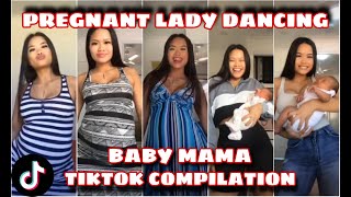 Pregnant lady dancing “Baby Mama” song  Sarah Magusara Pregnancy TikTok Compilation [upl. by Leunammi]