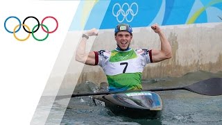 Joseph Clarke wins Gold in the Mens Kayak Canoe Slalom [upl. by Lesser]