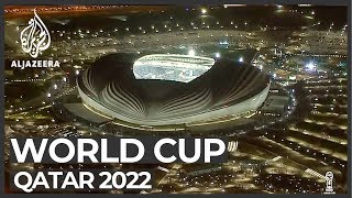 World Cup 2022 Qatar inaugurates Al Wakrah Stadium [upl. by Atteuqnas]