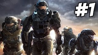 Halo Reach Legendary Walkthrough Mission 8  The Package [upl. by Namara391]