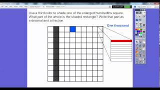 Thousandths  Lesson 31 [upl. by Cormack]