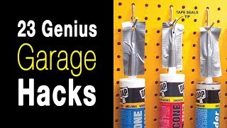 23 Garage Storage amp Organization Hacks [upl. by Aretse]