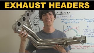 Exhaust Header  Explained [upl. by Innavoij]