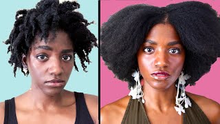 I Grew My Hair in 30 Days  4C Natural Hair Growth Challenge [upl. by Zeret]