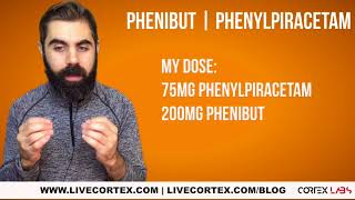 Stacking Phenibut with Phenylpiracetam DOSES  EFFECTS  MORE [upl. by Orelu849]