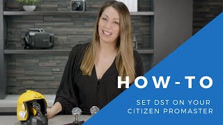 How To Set Daylight Savings Time on Your Citizen Promaster [upl. by Annonyw205]